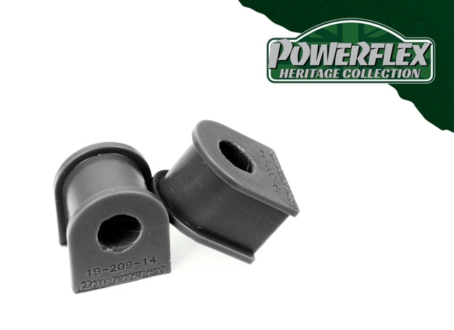 Powerflex Rear Anti Roll Bar Mounting Bushes 14mm for Ford Sierra RS Cosworth 3-door - Heritage Collection
