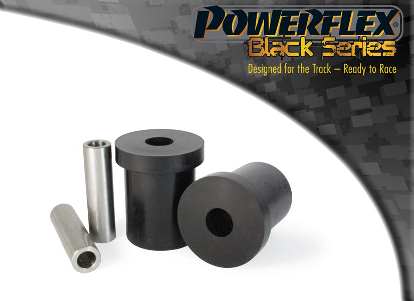 Powerflex Rear Beam Mounting Bushes (Escort Mk5 / Mk6) for Ford Escort Mk5 / Mk6, Orion Mk3, Fiesta Mk3 - Black Series