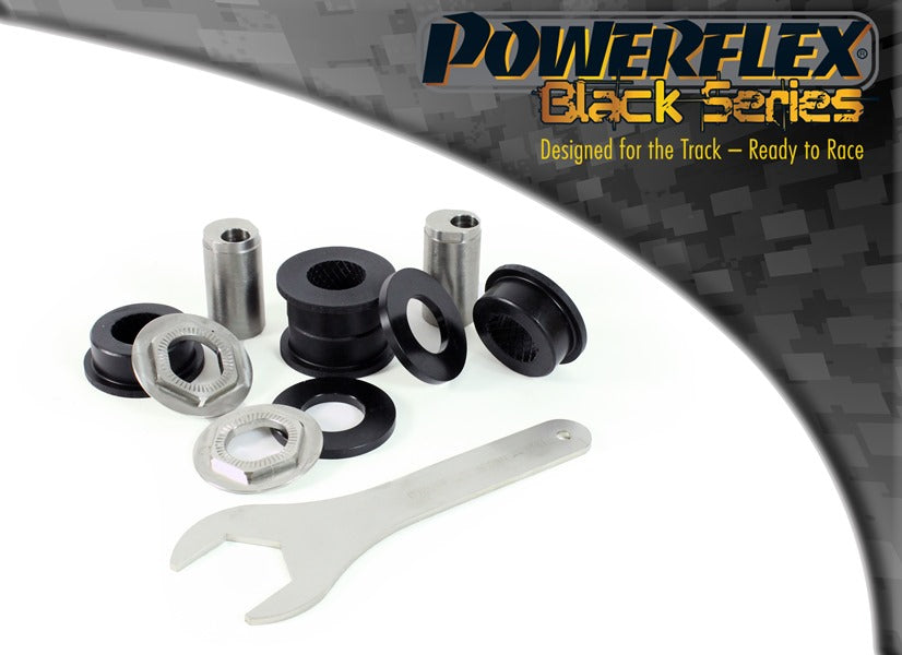 Powerflex Camber Adjustable Rear Upper Arm Outer Bushes for Honda Civic Mk7, Integra DC5 & CR-V Mk2 - Black Series