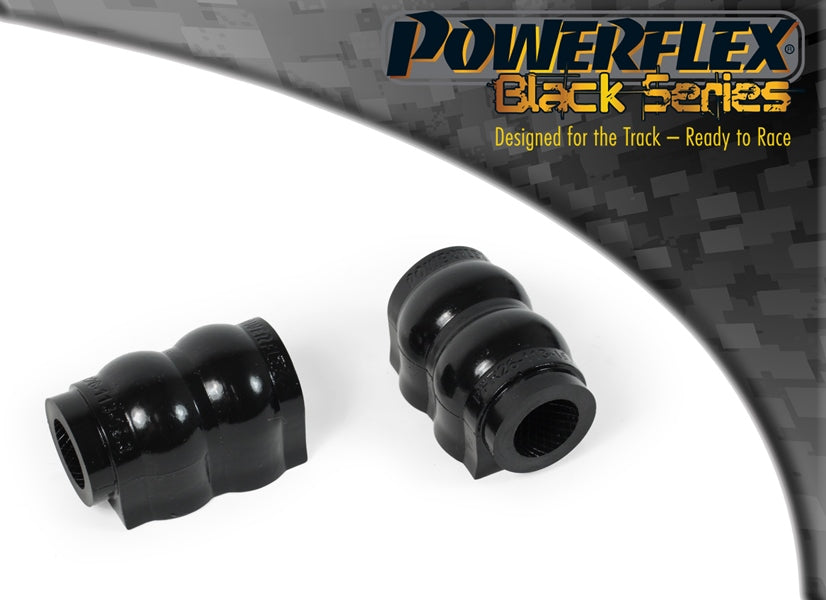 Powerflex Rear Anti Roll Bar Bushes 15mm for Hyundai i30, i40, Ioniq, Kona, Tucson, ix35, Sonata & Kia Ceed, Niro, Optima, Sportage - Black Series