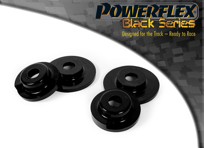 Powerflex Rear Spring Isolator Pads (Upper and Lower) for Hyundai i30 Mk3 incl. i30 N, Ioniq, Kona Mk1 incl. Kona N, Kia Ceed / ProCeed / XCeed (2018 on) - Black Series