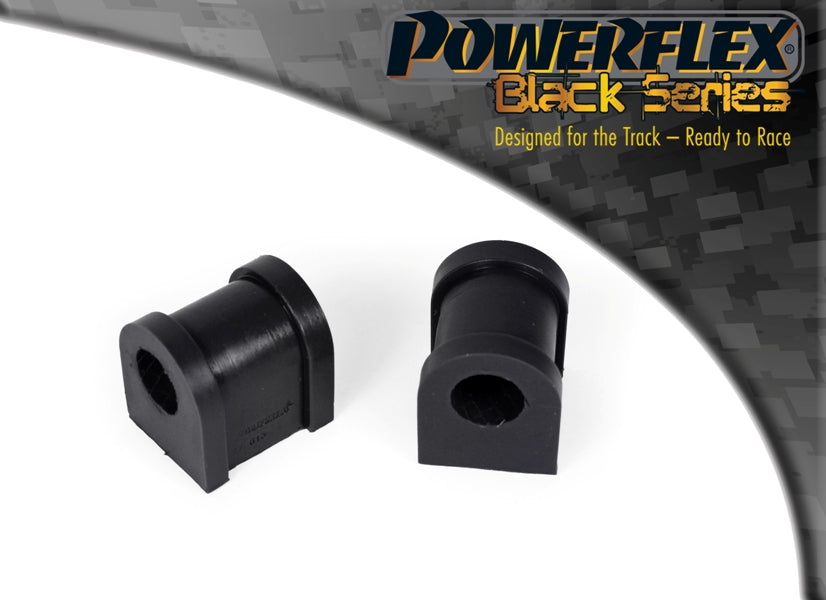 Powerflex Rear Anti Roll Bar Bushes 23mm for Jaguar XJ (X350 / X358), XJ (X351), XK / XKR (X150), S-Type (X200), S-Type incl. R (2002 on), XF / XFR (X250), F-Type - Black Series