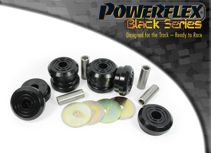 Powerflex Rear Subframe Mounting Bushes for Audi A4 / S4 / RS4 B5 quattro, 80 B4 quattro, S2, RS2 - Black Series