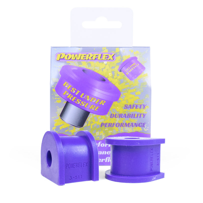 Powerflex Rear Anti Roll Bar Mounts 12mm for Audi 80 B4 quattro, S2, RS2