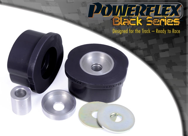 Powerflex Rear Wheel Bearing Housing Bushes for Audi A4 B8, A5 8T, A6 C7, A7 4G, Q5 8R, Porsche Macan - Black Series