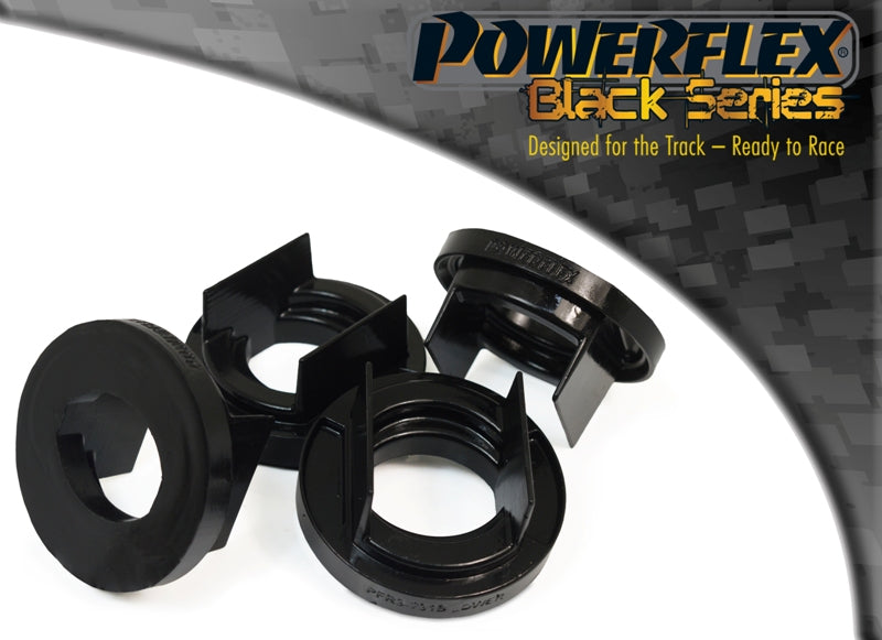 Powerflex Rear Subframe Front Bush Inserts for Audi A4 / S4 / RS4 B8 & A5 8T - Black Series