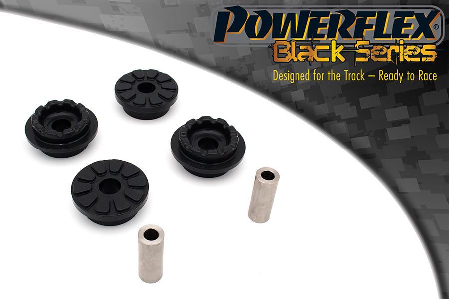 Powerflex Rear Diff Mounting Bushes for Mazda MX-5 Mk1 NA & Mk2 NB - Black Series