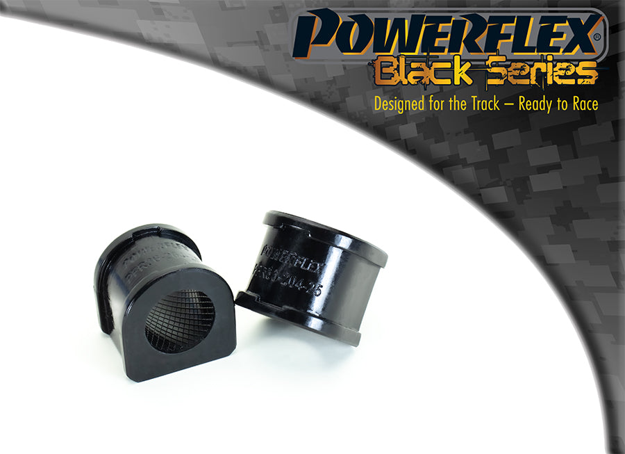 Powerflex Rear Anti Roll Bar Bushes 25mm for Mazda 3 MPS (BK & BL) - Black Series