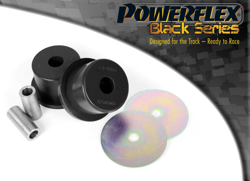 Powerflex Rear Diff Carrier Bracket Bushes for Mazda MX-5 Mk3 NC & RX-8 - Black Series