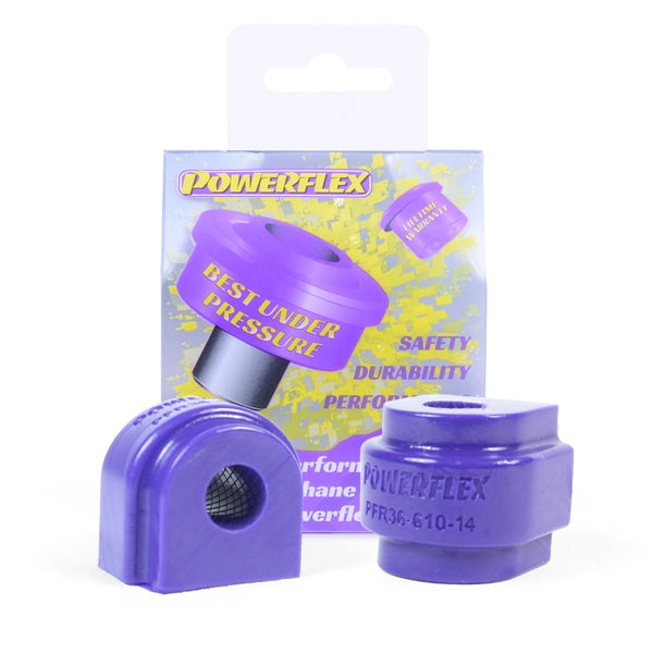 Powerflex Rear Anti Roll Bar Bushes 14mm for Fiat 124 Spider