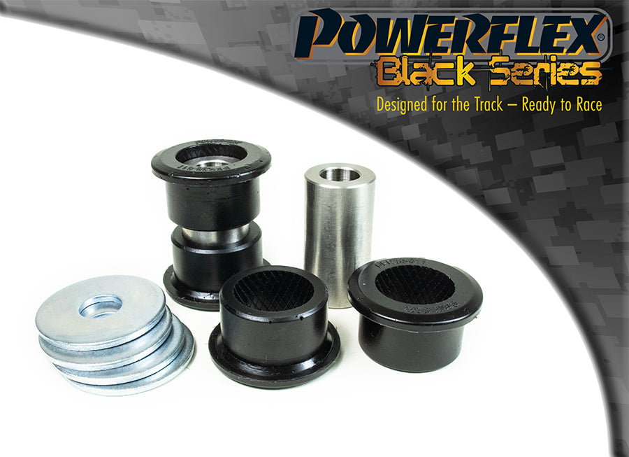 Powerflex Rear Knuckle Lower Trailing Arm Bushes for Mazda MX-5 Mk4 ND & Fiat / Abarth 124 Spider - Black Series