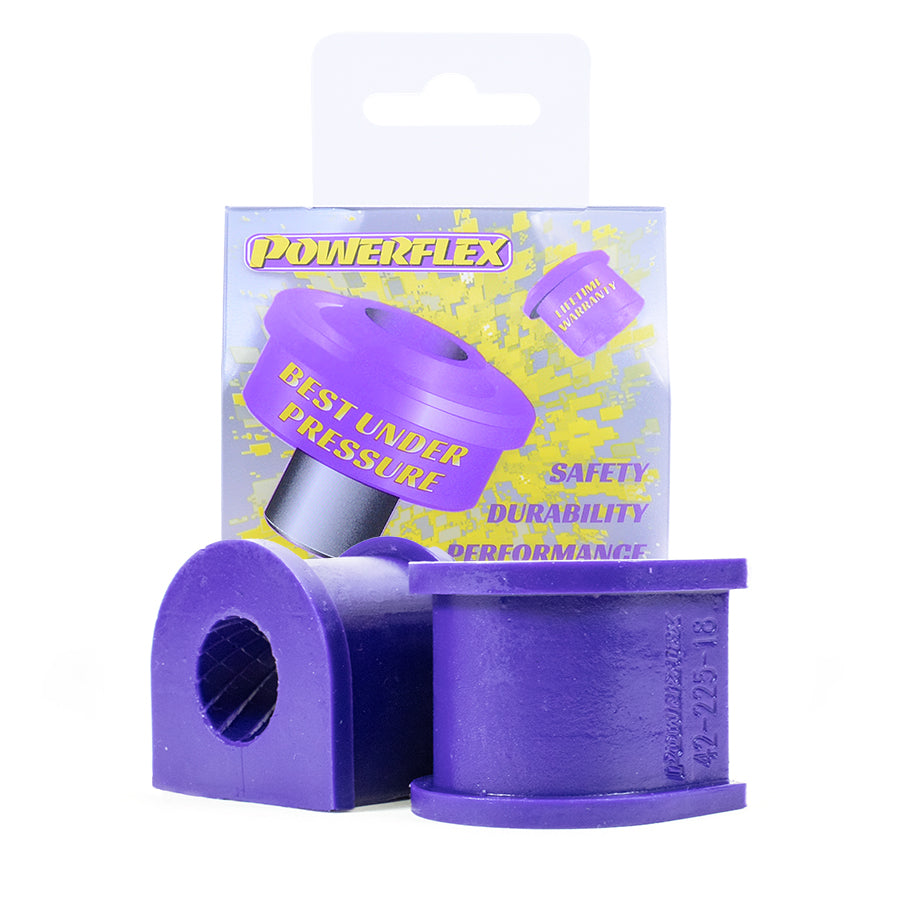 Powerflex Rear Anti Roll Bar Bushes 18mm for MG F, Rover 200 Coupe