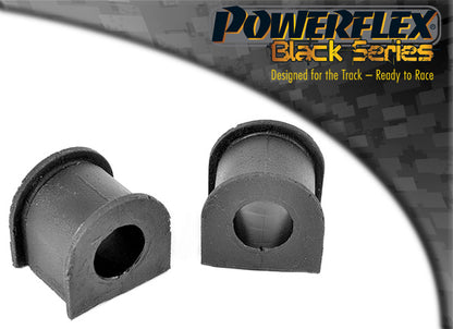 Powerflex Rear Anti Roll Bar Bushes 18mm for MG F, Rover 200 Coupe - Black Series