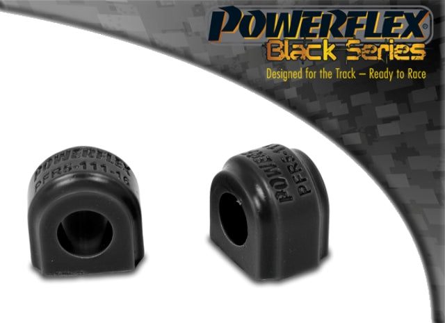 Powerflex Rear Anti Roll Bar Bushes 16mm for Mini R50 / R52 / R53, R55 Clubman, R56 / R57, R58 Coupe, R59 Roadster, R60 Countryman, R61 Paceman - Black Series