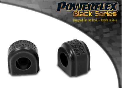 Powerflex Rear Anti Roll Bar Bushes 16mm for Mini R50 / R52 / R53, R55 Clubman, R56 / R57, R58 Coupe, R59 Roadster, R60 Countryman, R61 Paceman - Black Series