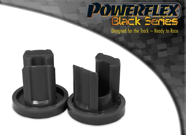 Powerflex Rear Diff Cross Member Bush Inserts for Mini R60 Countryman ALL4, R61 Paceman ALL4 - Black Series