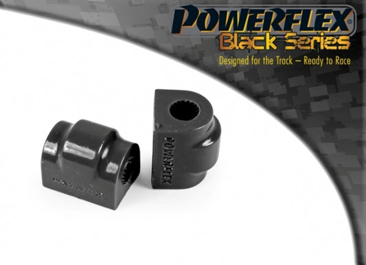 Powerflex Rear Anti Roll Bar Bushes 14mm for BMW 3 Series F30 / F31 / F34, 1 Series F20, 2 Series F22 & 4 Series F32 - Black Series