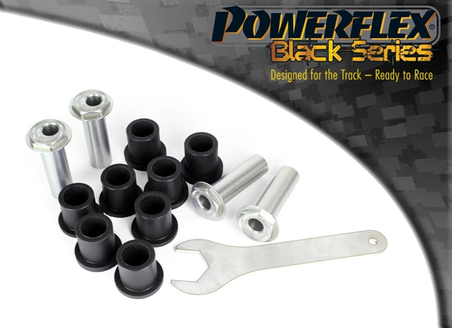 Powerflex Adjustable Rear Trailing Arm Bushes for BMW 3 Series E30 / E36 Compact / E21, Z3, 5 Series E12 / E28, 2002 & E9 - Black Series