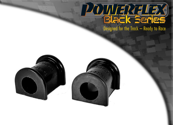 Powerflex Rear Anti Roll Bar Mounting Bushes 13mm for BMW 3 Series E30, 5 Series E28, 6 Series E24 & 8 Series E31 - Black Series