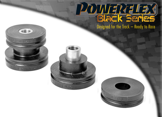 Powerflex Rear Upper Shock Mounting Bushes (10mm Thread) for BMW 3 Series E90 / E92, M3, 1 Series E8x, 1M & X1 E84 - Black Series