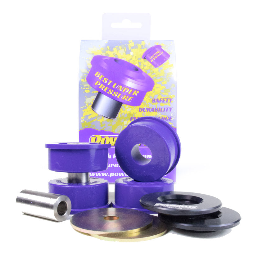 Powerflex Rear Diff Front Mounting Bushes for BMW 5 Series F10 / F11 inc xDrive, 5 Series GT F07, 6 Series F06 Gran Coupe / F12 / F13 inc xDrive, 7 Series F01-F04, Rolls-Royce Ghost, Wraith, Dawn