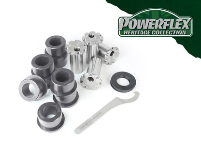 Powerflex Rear Trailing Arm Bushes, Adjustable for BMW 5 Series E28 / E34, 6 Series E24, 7 Series E32 - Heritage Collection