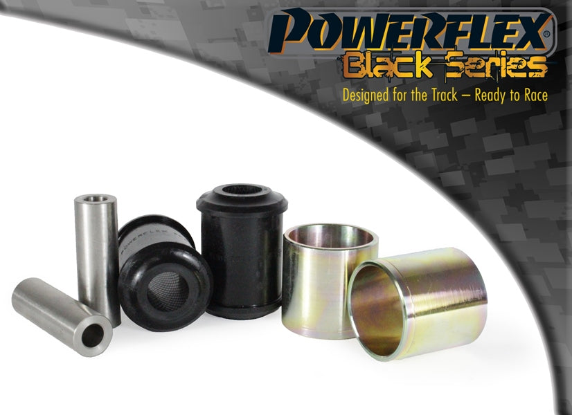 Powerflex Rear Lower Arm Front Bushes (10mm Sleeve) for BMW 5 Series E39 inc M5, 7 Series E38 - Black Series