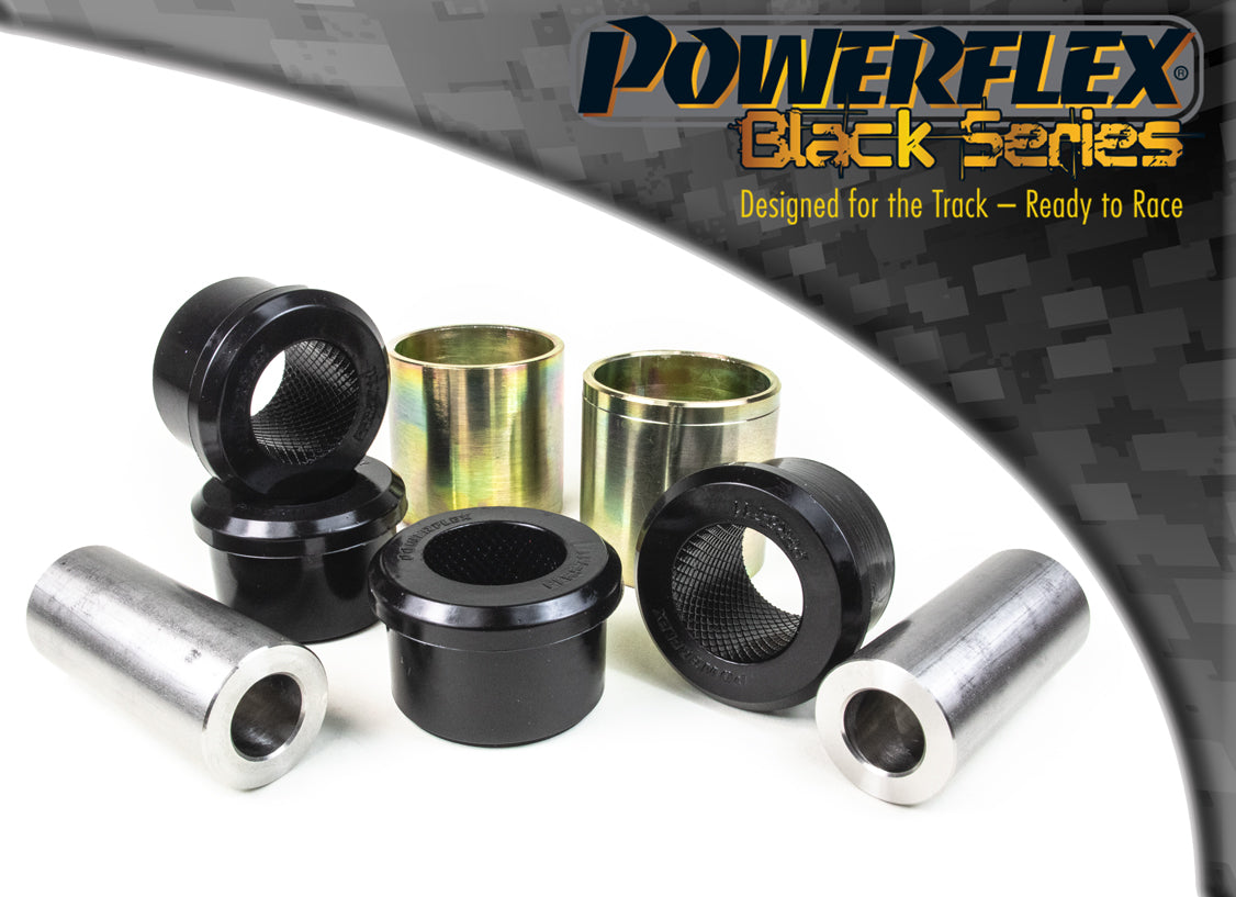 Powerflex Rear Lower Arm Rear Bushes (12mm Sleeve) for BMW 5 Series E39 saloon, 7 Series E38 - Black Series