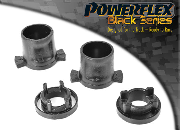 Powerflex Rear Beam Front Bush Inserts for Peugeot 206 - Black Series