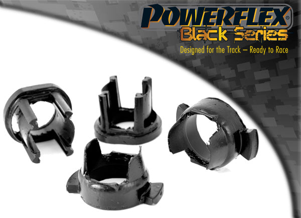 Powerflex Rear Beam Rear Bush Inserts for Peugeot 206 - Black Series