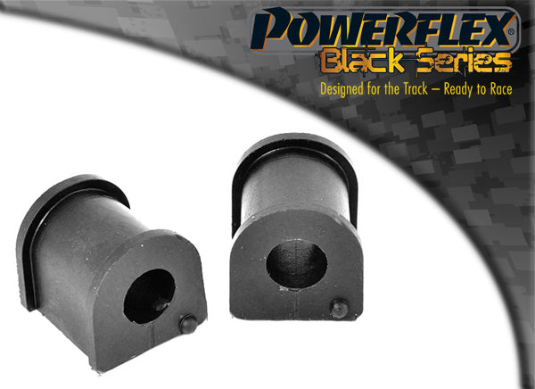 Powerflex Rear Anti Roll Bar Bushes 16mm for Vauxhall Vectra B, Saab 9-5 (1998-2010) - Black Series