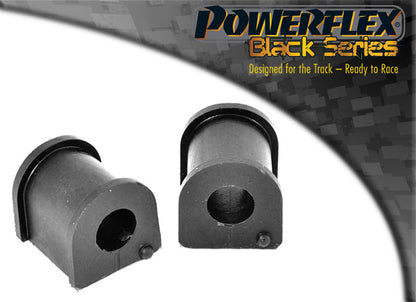 Powerflex Rear Anti Roll Bar Bushes 16mm for Vauxhall Vectra B, Saab 9-5 (1998-2010) - Black Series