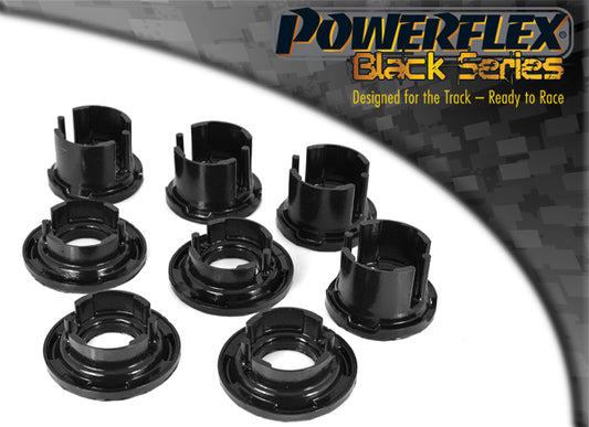 Powerflex Rear Subframe Inserts for Subaru Impreza GR / GH & WRX / STI (to 2011) - Black Series