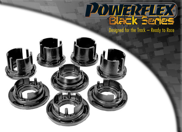 Powerflex Rear Subframe Bush Inserts for Subaru Forester SH (to June 2010) - Black Series