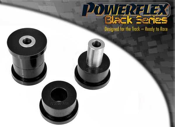 Powerflex Rear Trailing Arm to Chassis Bushes for Vauxhall Agila, Suzuki Wagon R+, Ignis, Daewoo Matiz - Black Series