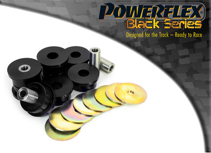 Powerflex Rear Trailing Arm to Axle Bushes for Vauxhall Agila, Suzuki Wagon R+, Ignis, Daewoo Matiz - Black Series