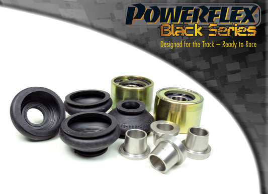 Powerflex Rear Upper Arm Outer Bushes (47mm Spherical) for Vauxhall Vectra C, Signum, Saab 9-3 (2003 on), Fiat Croma (2005-2011) - Black Series