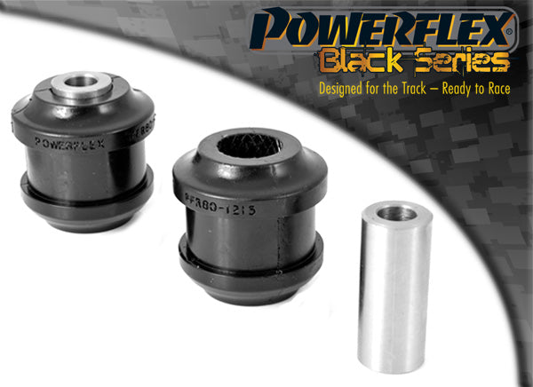 Powerflex Rear Lower Arm Outer Bushes for Vauxhall Vectra C, Signum, Saab 9-3 (2003 on), Fiat Croma (2005-2011) - Black Series