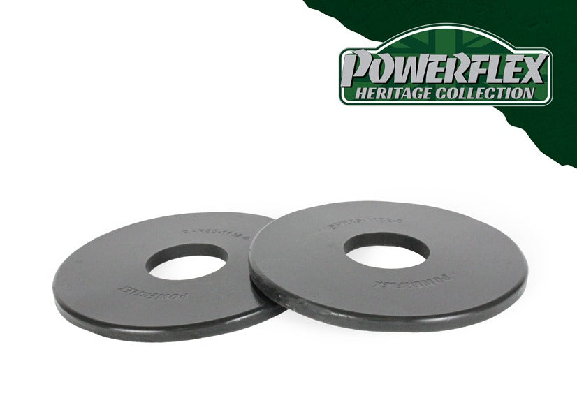 Powerflex Rear Spring Pads 8mm (5mm Lower) for VW Transporter T4 - Heritage Collection, set of 2