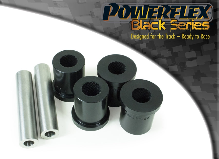 Powerflex Rear Leaf Spring Chassis Shackle Bushes for VW Caddy Mk3 & Mk3.5 (Typ 2K) - Black Series