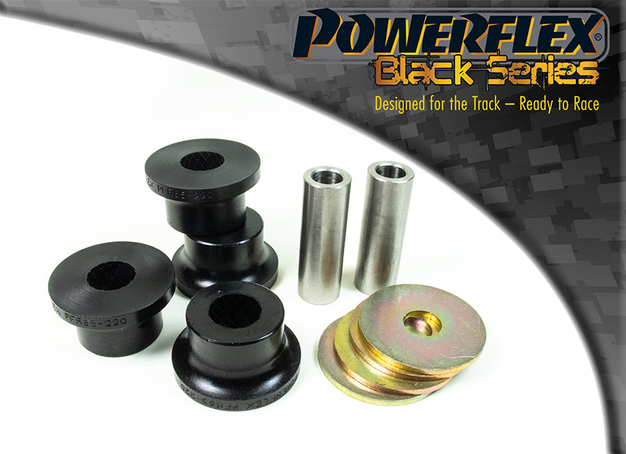 Powerflex Rear Beam Mounting Bushes for VW Golf Mk1, Jetta Mk1, Scirocco Mk1 / Mk2 - Black Series