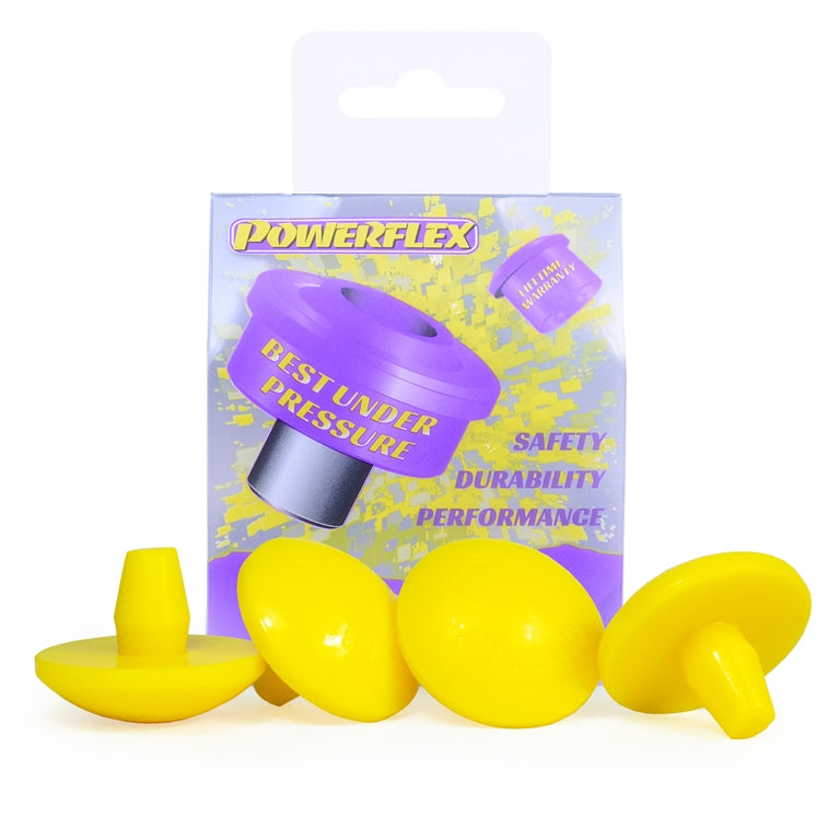 Powerflex Rear Leaf Spring Anti Clatter Bushes for VW Caddy Mk1 (Typ 14)
