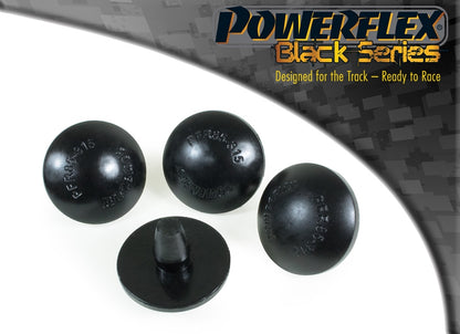 Powerflex Rear Leaf Spring Anti Clatter Bushes for VW Caddy Mk1 (Typ 14) - Black Series