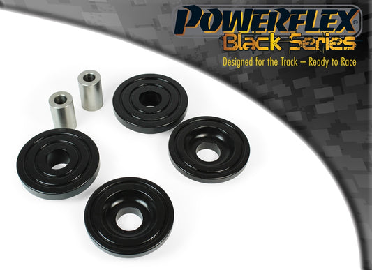 Powerflex Rear Diff Rear Mounting Bushes for 4WD VW Golf Mk5-Mk8, Audi A3 / S3 / RS3 & TT - Black Series
