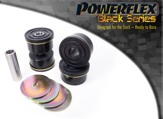 Powerflex Rear Subframe Front Mounting Bushes for 4WD VW Golf Mk5 / Mk6, Audi A3 / S3 8P (to 28.5.2012) - Black Series