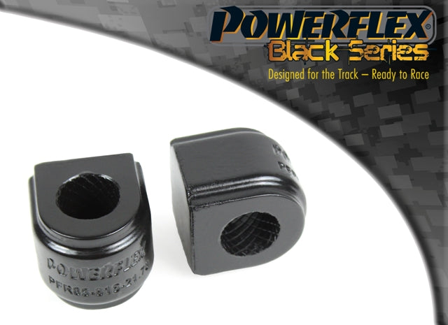 Powerflex Rear Anti Roll Bar Bushes 21.7mm for VW Golf Mk7 / Mk8, Audi A3 / S3 / RS3 & TT RS - Black Series