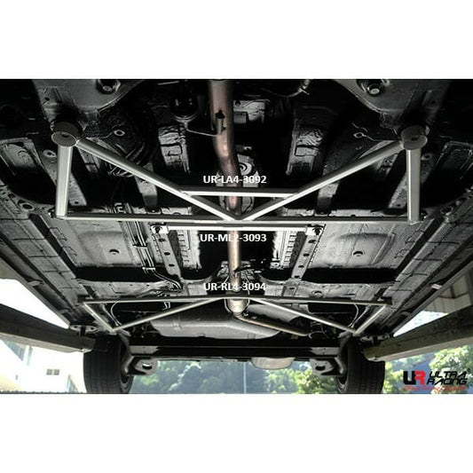 Ultra Racing 4-Point Front Lower Brace for Proton Iriz/Persona 1.6
