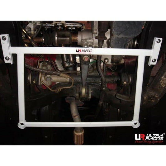 Ultra Racing 4-Point Front Lower Brace for Proton Savvy 1.2