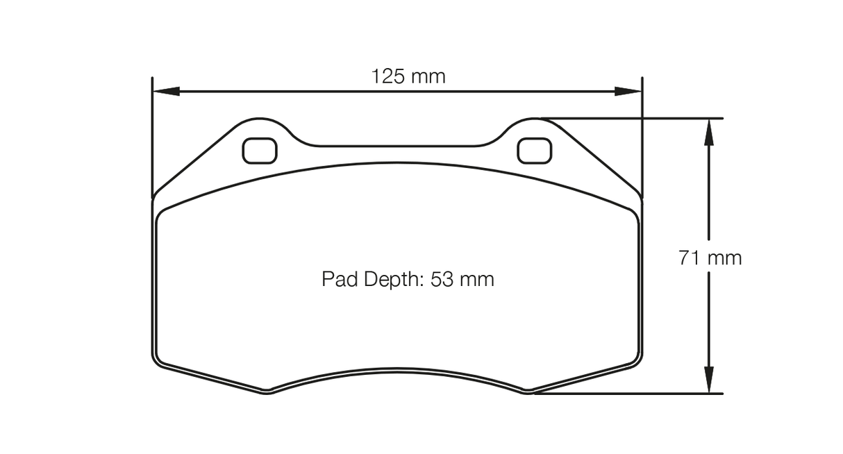 Pagid | RSL29 Front Brake Pads | Alfa Romeo 4C 2013-2020 - FD Racing