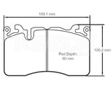 Pagid | RSC1 Front Brake Pads | McLaren 720S 2017-2022 - FD Racing